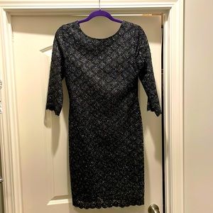 Fitted sparkly cocktail dress